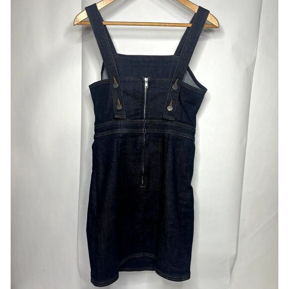 BLDWN Zoe Blue Denim Dress Womens Designer NWOT - Picture 6 of 10